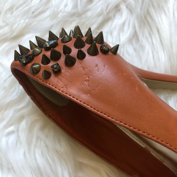 Bakers Stealth Open Toe Pumps spices studs Shoe - Picture 7 of 8